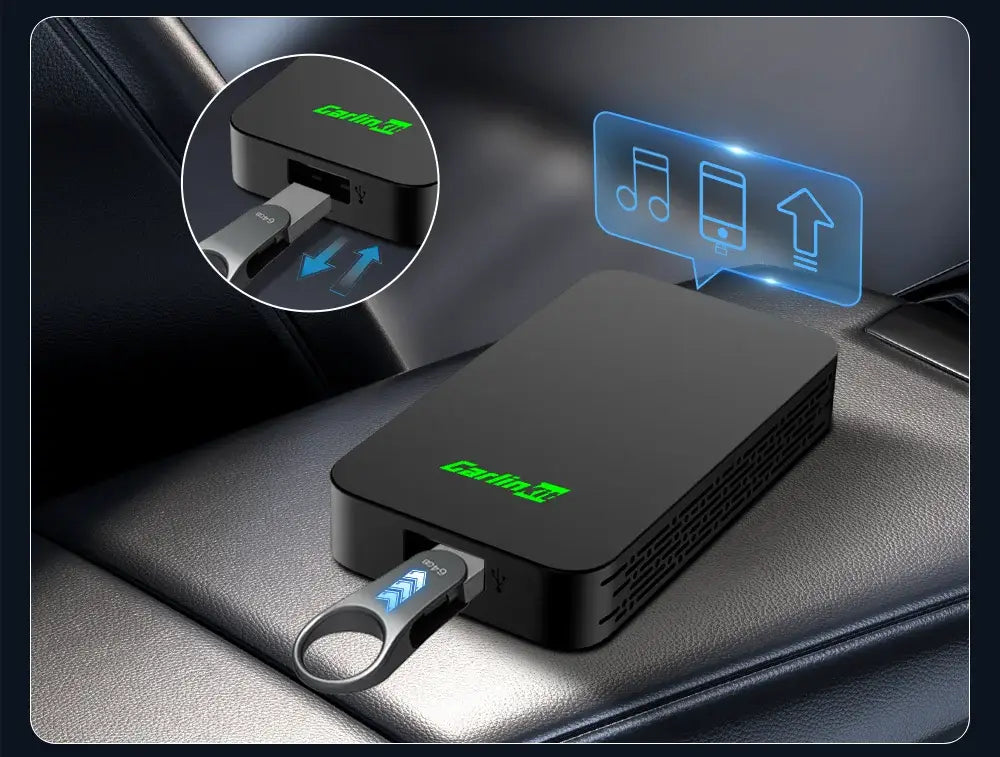 CarlinKit 5.0 CarPlay Android Auto Wireless Adapter Dongle for Toyota Mazda Vw Peugeot Havel Jeep Cadillac Chevrolet