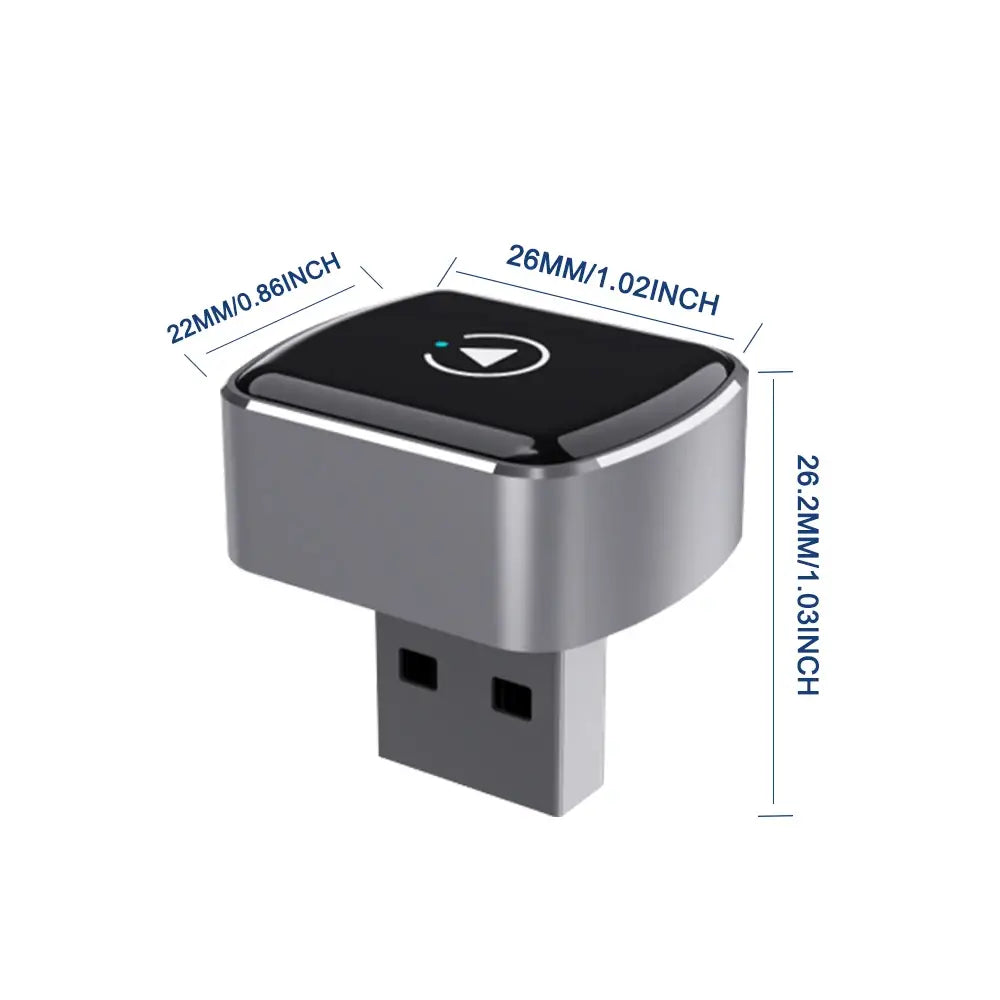 2-in-1 Wireless Carplay Android Auto Adapter Smart Mini Box Plug & Play for Volkswagen Toyota Nissan