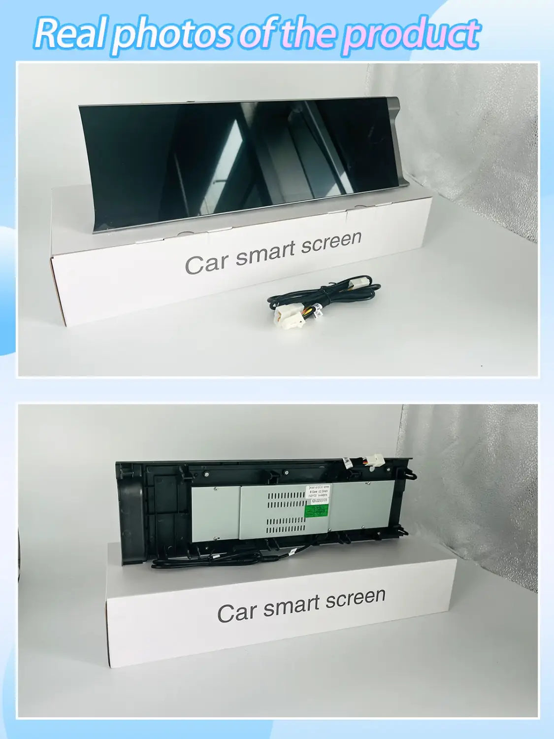 12.3 ’Jetour Traveler/Shanhai T2 Passenger Entertainment Screen Multimedia Player Touch 64GB Android 12 CarPlay Plug