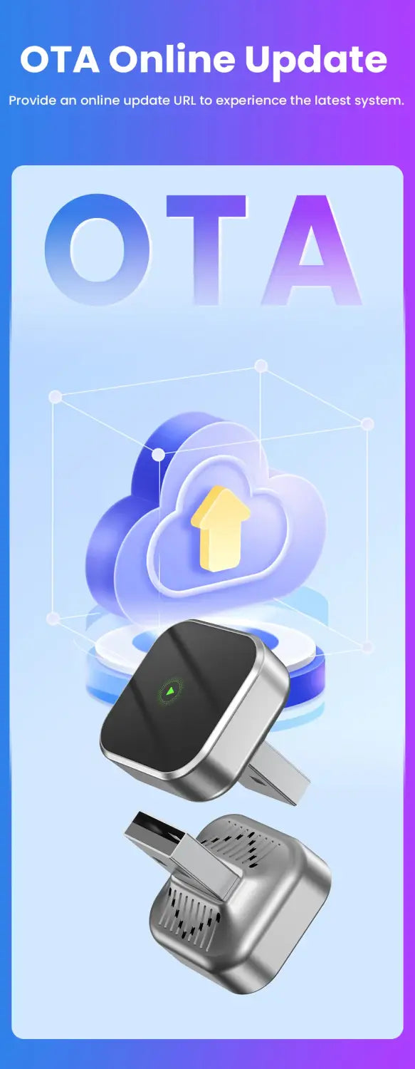 CarPlay Android Auto Wireless Adapter Plug And Play Bluetooth WiFi Connection For Kia Jeep Audi Volvo Peugeot Opel