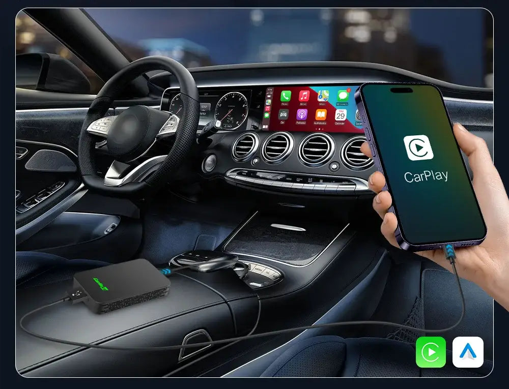 CarlinKit 5.0 CarPlay Android Auto Wireless Adapter Dongle for Toyota Mazda Vw Peugeot Havel Jeep Cadillac Chevrolet