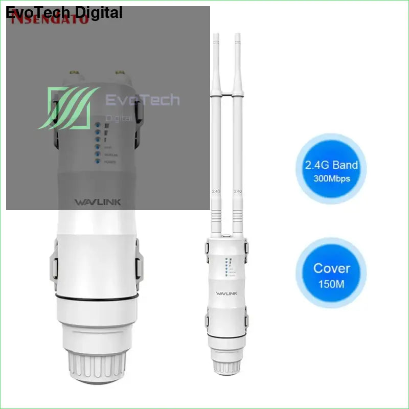 AC300 Wavlink Weatherproof RJ45 Outdoor Wireless WiFi AP/Repeater/Router Extender 2.4G Wifi Bridge Wi Fi Signal Booster