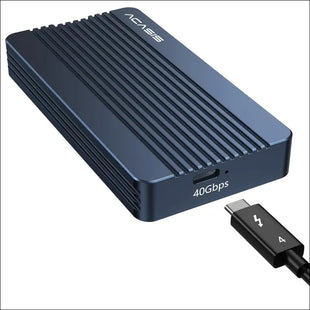 ACASIS 40Gbps M.2 NVMe SSD Enclosure, TBU405 for M1 M2 Pro/Max, Compatible with USB4/3.2/3.1/3.0/2.0, Support SSD Size 2280 B+M M-Key
