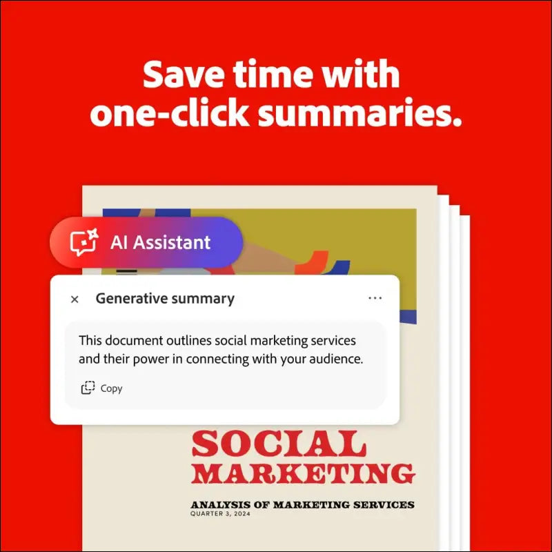 Acrobat AI Assistant - PDF Software