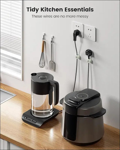 Adjustable Magnetic Cable Clips - Pack of 6