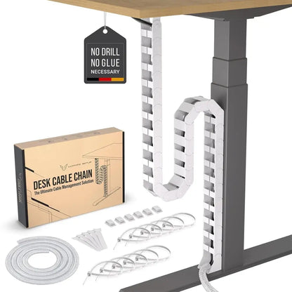 Adjustable Under Desk Cable Management