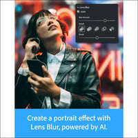 Adobe Lightroom + Lightroom-Classic 1 TB storage - AI-assisted photo editor - 1 Year Subscription - [Digital Download]