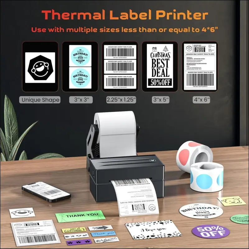 Aixiqee Desktop Thermal Label Printer
