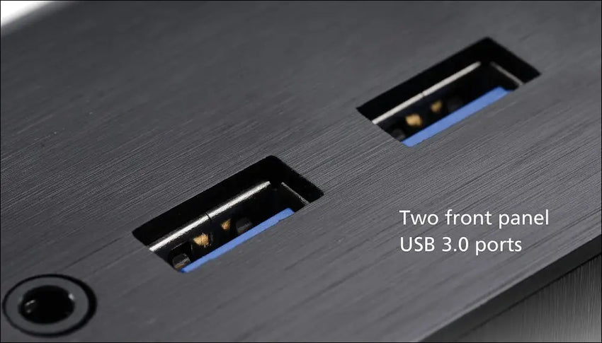 Akasa Newton MC | FANLESS NUC Case | Aluminum Cooling | SSD/HDD support