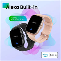 Amazfit [2022 New Version] GTS 2 Smart Watch Fitness Watch with Heart Rate, SpO2 Monitor, Bluetooth Call, Alexa Built-in, 90+ Sports Modes, 3GB Music Storage&Control, Black