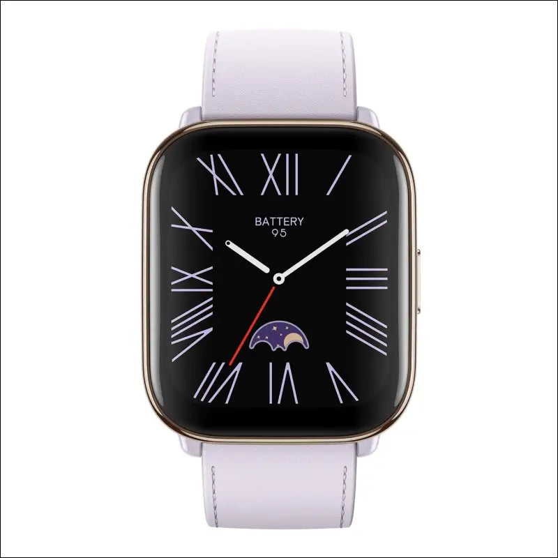 Amazfit Active Smart Watch with AI Fitness Exercise Coach, GPS, Bluetooth Calling, Music Storage, 14 Day Battery, 1.75" AMOLED Display & Alexa-Enabled, Petal Pink