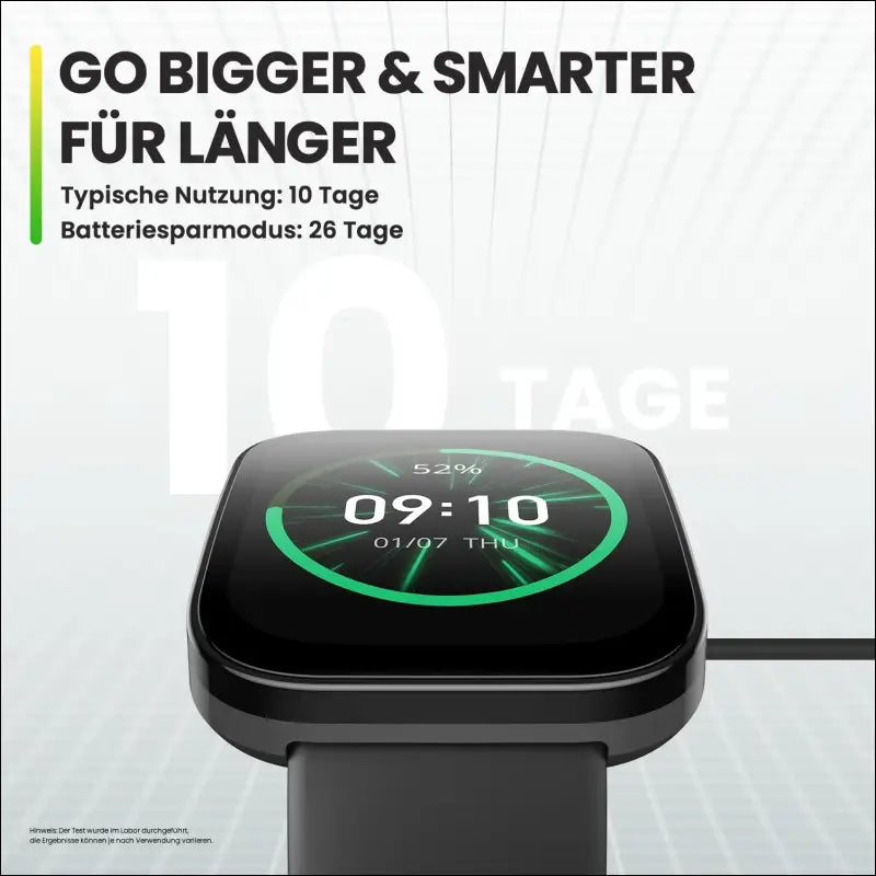 Amazfit Bip 5 Smart Watch, 46mm, Bluetooth Calling, Alexa Built-in, GPS Tracking, 10-Day Long Battery Life - Black