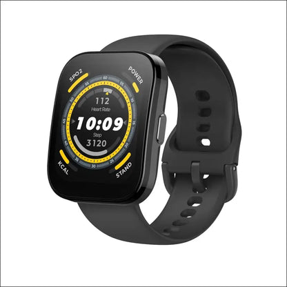 Amazfit Bip 5 Smart Watch, 46mm, Bluetooth Calling, Alexa Built-in, GPS Tracking, 10-Day Long Battery Life - Black