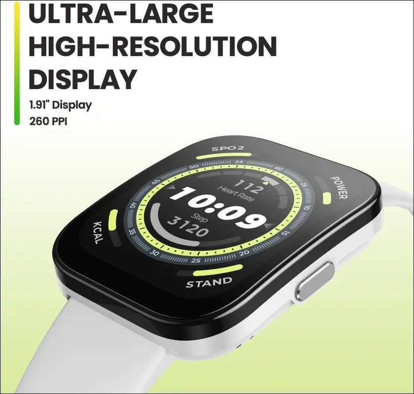 Amazfit Bip 5 Smart Watch with a 1.91" Big Screen, Bluetooth Calling, Alexa Built-in, GPS Tracking, 10-Day Long Battery Life, Health Fitness Tracker with Heart Rate, Blood...