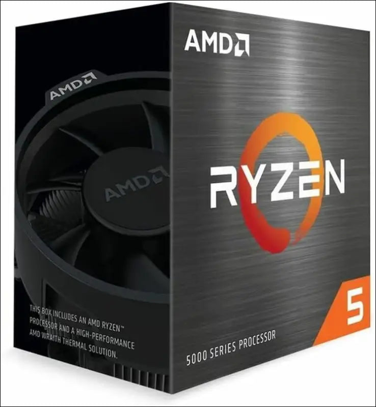 AMD Ryzen 5 5600 6-Core, 12-Thread Unlocked Desktop Processor with Wraith Stealth Cooler, Ceramic Gray