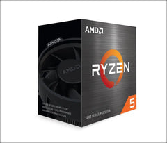 AMD Ryzen 5 5600XT Processor, 6 Cores/12 Unbridled Threads, Zen Architecture 4, 35MB Cache, 65W TDP, Up to 4.7GHz Frequency Boost, Socket AM4, with Wraith Stealth Fan
