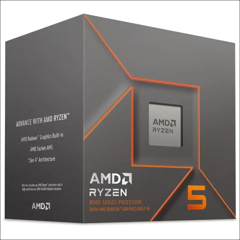 AMD Ryzen 5 8500G 6-Cores 12-Threads Max 5.050GHz 24MB Cache Wraith Stealth Cooler Desktop Processor