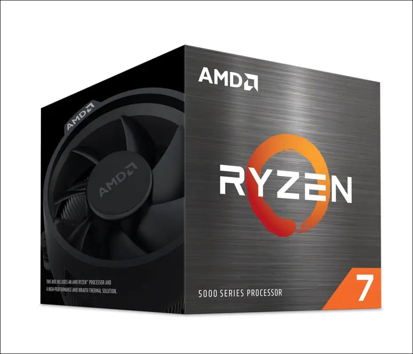 AMD Ryzen 7 5700 8-Cores 16-Threads Max 4.6GHz 20MB Cache Wraith Spire Cooler Desktop Processor