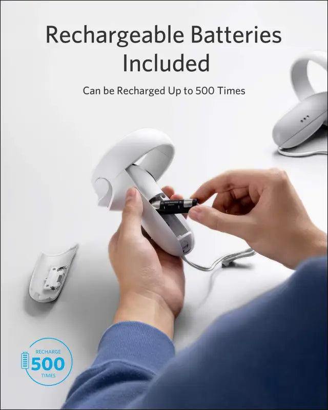 Anker Charging Dock for Oculus Quest 2 Oculus Certified Charging Station Stand Set Headset Display Holder