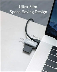 Anker SD Card Reader 2-in-1 USB C Memory Card Reader for Digital Camera SD Card Viewer with Dual Slot for SDXC SDHC SD