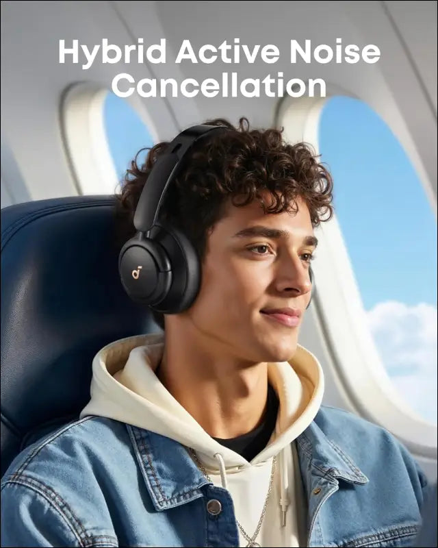 Anker soundcore Life Q30 Hybrid Active Noise Cancelling Headphones with Multiple Modes, Hi-Res Sound, 40H Playtime, Fast Charge, Soft Earcups, Bluetooth Headphones, Travel