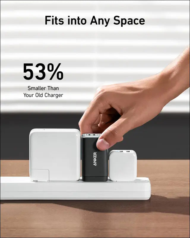 Anker USB C Charger (Nano 65W) PPS 3-Port Fast Compact Foldable USB C Charger Block for MacBook iPad Pro Galaxy S24