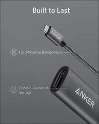 Anker USB C to HDMI Adapter (4K@60Hz) 310 USB-C Adapter (4K HDMI) for MacBook Pro MacBook Air Pixelbook XPS and More