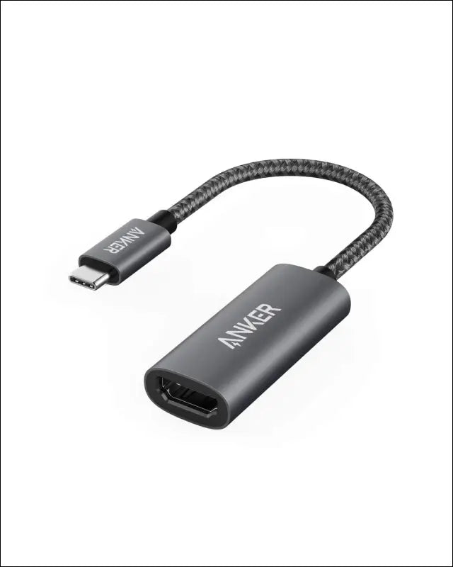 Anker USB C to HDMI Adapter (4K@60Hz) 310 USB-C Adapter (4K HDMI) for MacBook Pro MacBook Air Pixelbook XPS and More