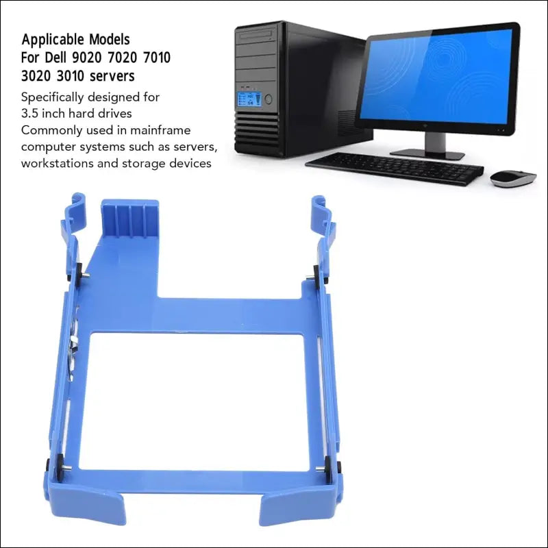 Annadue Internal 3.5" Hard Drive Mounting Kit, SAS SATA Hard Drive Bracket 0DN8MY Hard Drive Caddy for 9020 7020 7010 3020 3010 Server
