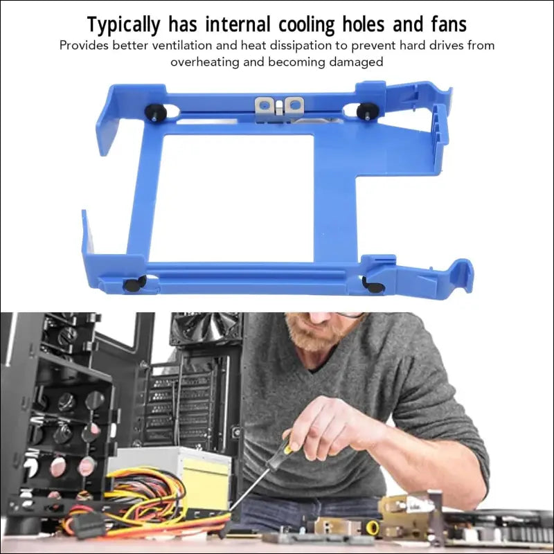 Annadue Internal 3.5" Hard Drive Mounting Kit, SAS SATA Hard Drive Bracket 0DN8MY Hard Drive Caddy for 9020 7020 7010 3020 3010 Server