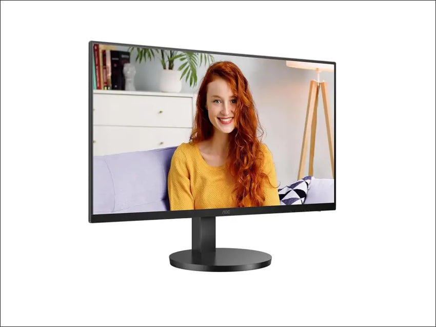 AOC U27B3AF - 27 Inch UHD 4K, 60Hz, IPS, 4ms, HDR10, Height Adjust Stand, 3 Side Frameless, Speakers, LowBlue Light, FlickerFree (3840 x 2160,350 cd/m2, HDMI 2.0 / DP 1.4)