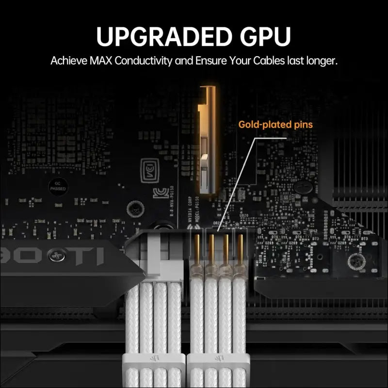 Asiahorse 16AWG PSU Cable Extension Sleeved Custom Mod GPU PC Audio Video Power Supply Soft Braided Cables with Two Color Comb Kit 24P/8P to 6+2P/ 8P to 4+4P 30CM