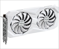 Asrock AMD Radeon RX 6600 Challenger White 8GB GDDR6 Graphics Card 0Db Silent Cooling 128-Bit 7680 X 4320 Displayport