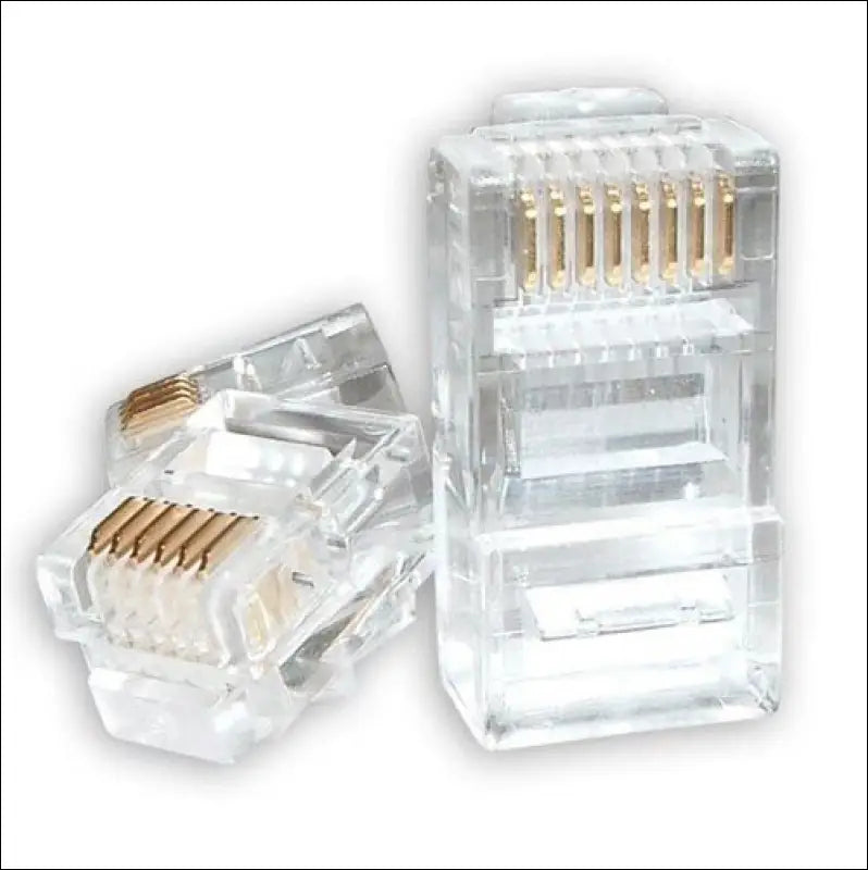 ASTROTEK RJ45 Connector Modular Plug Crimp 8P8C CAT5e LAN Network Ethernet Head