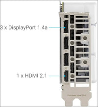 ASUS Dual Geforce RTX 4060 Ti EVO White OC Edition 8GB GDDR6 Gaming Graphics Card (Nvidia RTX4060 DLSS 3, 357 AI Tops, Pcie 4.0, 1X HDMI 2.1A, 3X Displayport 1.4A, White, DUAL-RTX4060TI-O8G-EVO-WHITE)