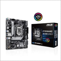 ASUS Prime H510M-A R2.0 Motherboard Socket Intel LGA1200 (Intel H470 Chipset, mATX, DDR4, USB 3.2 Gen 1, M.2, 1GB Ethernet, Aura Sync)