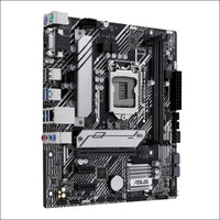 ASUS Prime H510M-A R2.0 Motherboard Socket Intel LGA1200 (Intel H470 Chipset, mATX, DDR4, USB 3.2 Gen 1, M.2, 1GB Ethernet, Aura Sync)