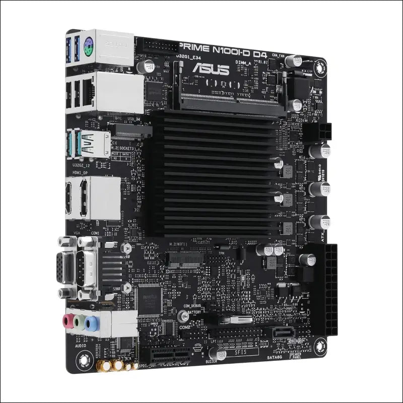 ASUS Prime N100I-D D4 Intel N100 Intel N100 Processor PCIe 3.0 USB 3.2 Gen 2 M.2 DDR4 Motherboard