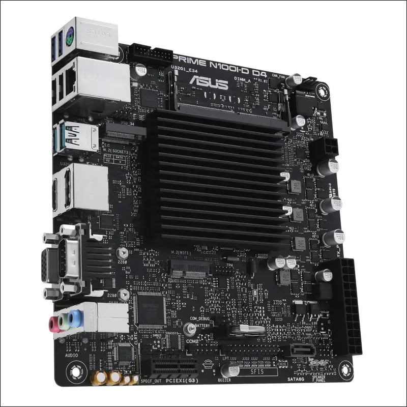 ASUS Prime N100I-D D4 Intel N100 Intel N100 Processor PCIe 3.0 USB 3.2 Gen 2 M.2 DDR4 Motherboard