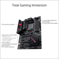 ASUS ROG Strix B550-F Gaming Motherboard, AMD, AM4, ATX, 128GB DDR4, 4 DIMM
