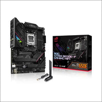 ASUS ROG Strix B650E-F Gaming WiFi AMD Ryzen AM5 ATX Motherboard, 12 + 2 Power Stages, DDR5, Three M.2 Slots, PCIe 5.0, WiFi 6E, 2.5G LAN, USB 3.2 Gen 2x2 Type-C Port, and Aura...