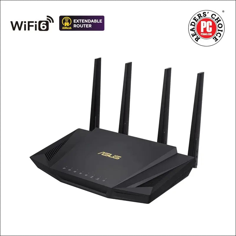 ASUS RT-AX58U routeur sans fil Gigabit Ethernet Bi-Bande (2,4 GHz / 5 GHz)