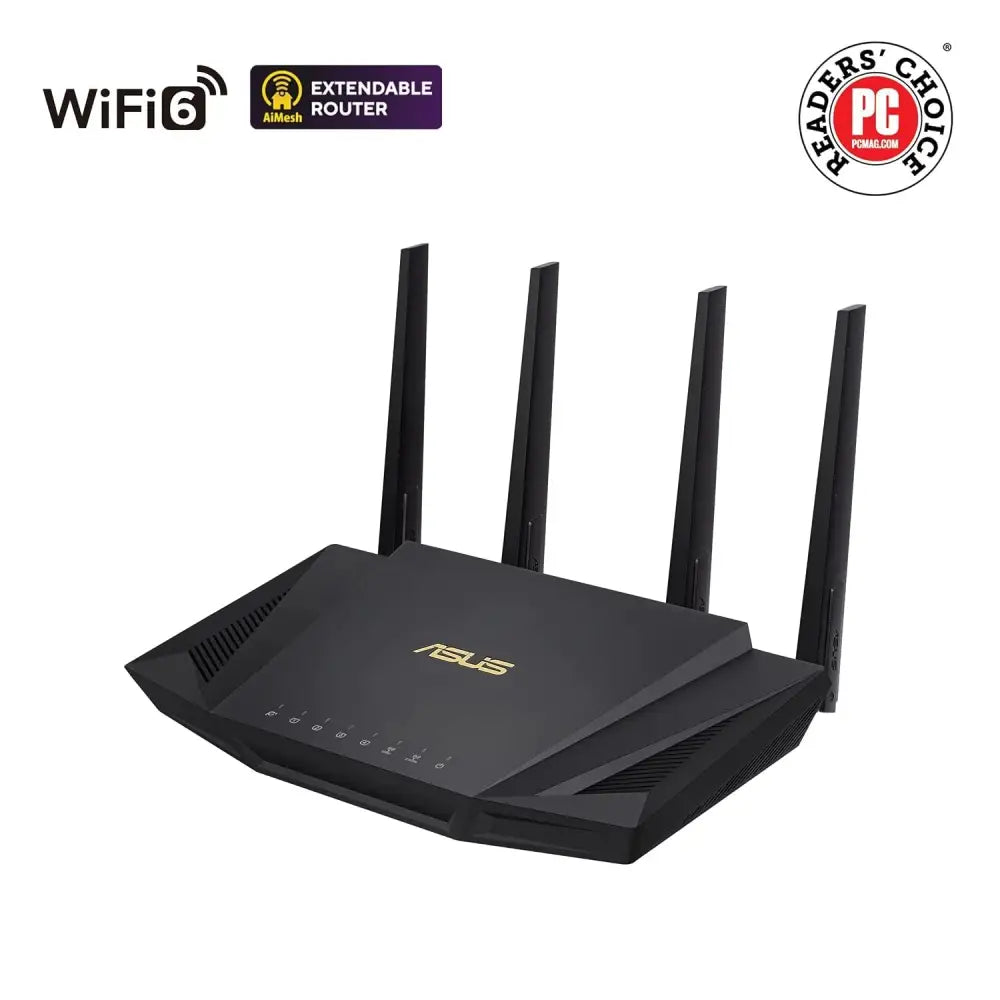 ASUS RT-AX58U routeur sans fil Gigabit Ethernet Bi-Bande (2,4 GHz / 5 GHz)