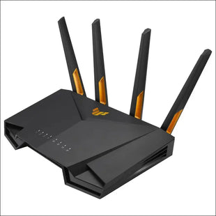 ASUS TUF Gaming AX3000 V2 Dual Band WLAN Combinable Router (Tethering as 4G and 5G Router Replacement, WiFi 6, up to 3000 Mbps, Mobile Game Mode, 2.5Gbps Port, AiMesh,...