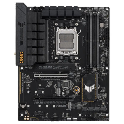 Asus TUF Gaming B650-E WiFi, AMD B650, AM5, ATX, 4 DDR5, HDMI, DP, Wi-Fi 6E, 2.5G LAN, PCIe4, 3X M.2
