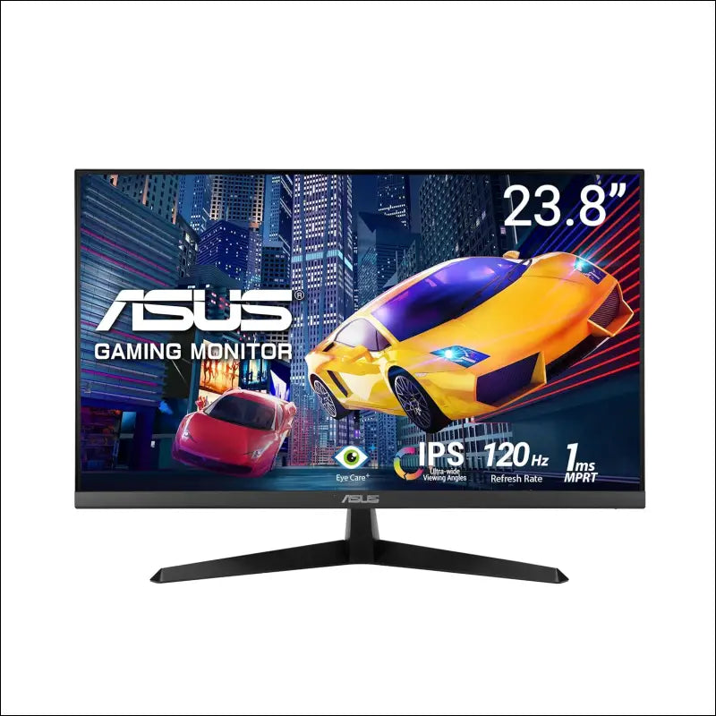 ASUS VY249HGR Eye Care Gaming Monitor – 24-Inch (23.8-Inch viewable) IPS Full HD Frameless 120Hz Adaptive-Sync 1ms MPRT