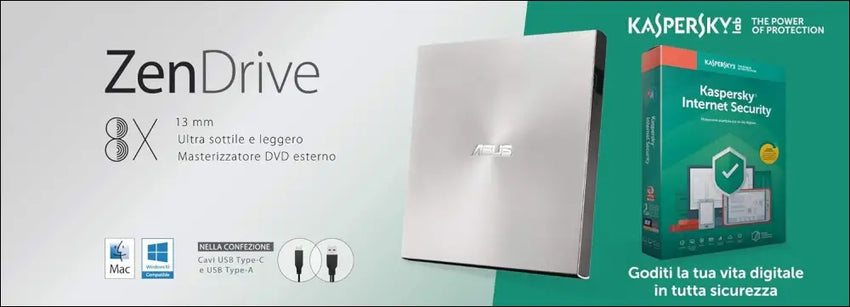 ASUS ZenDrive U9M Slim USB-C Drive