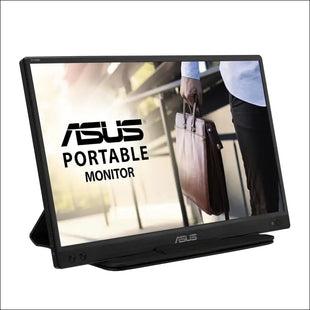 ASUS ZenScreen Portable Monitor 15.6" 1080P FHD (MB166C) - IPS USB-C Travel Display for Laptop & MacBook, Flicker-Free and Blue Light Filter