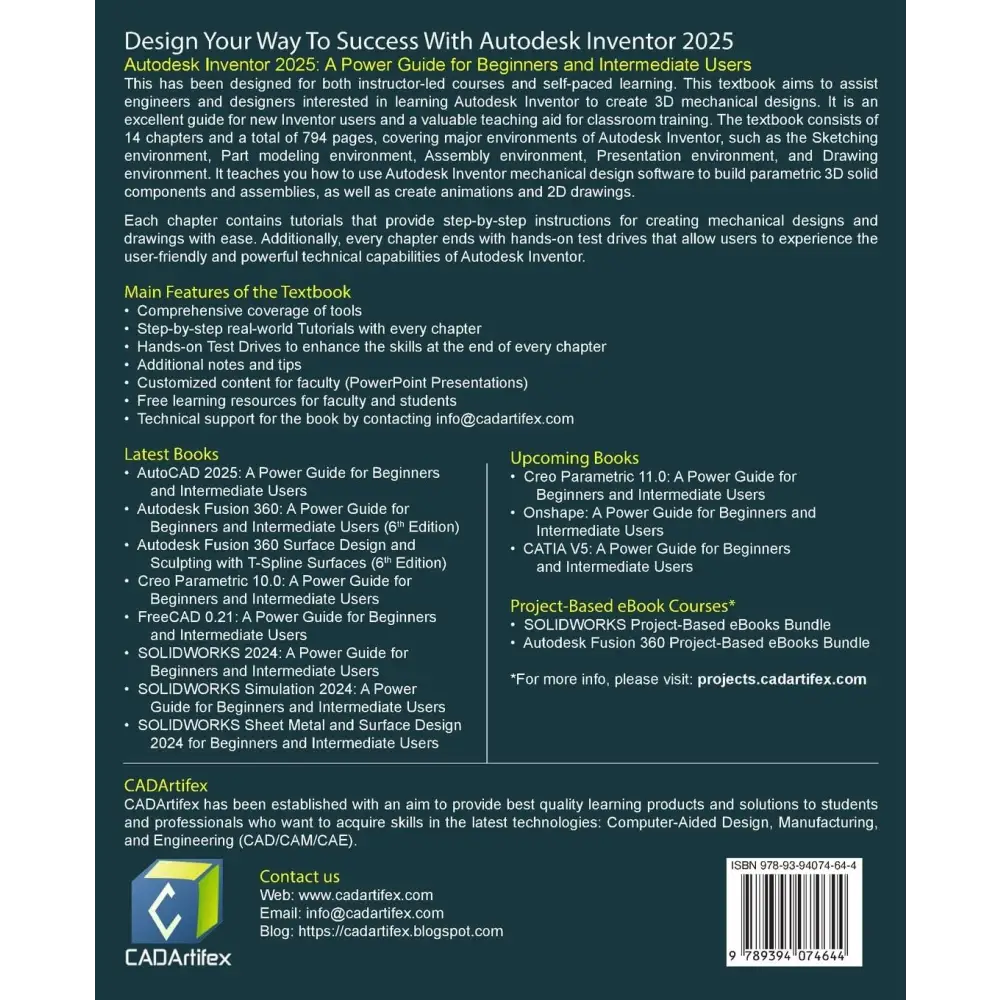 Autodesk Inventor 2025: A Power Guide for Beginners and Intermediate Users