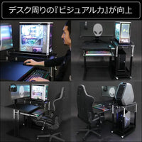 Bauhutte BHS-700 PC Display Wagon, Elevating Type, CPU Box, CPU Stand, Storage Stand, Subtable, PC Stand, Server Rack, Cart